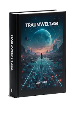 Gezeigt wird das Frontcover vom Buch Traumwelt.exe