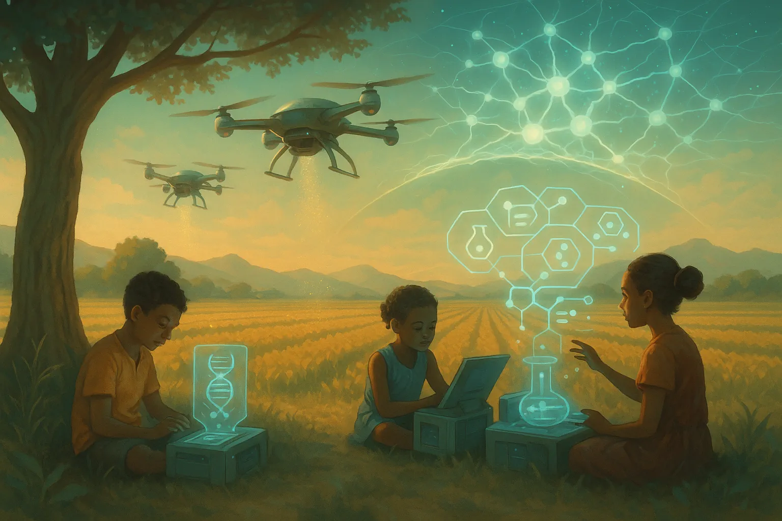 KI beendet Hungersnot weltweit durch spezielle Protein Kombinationen