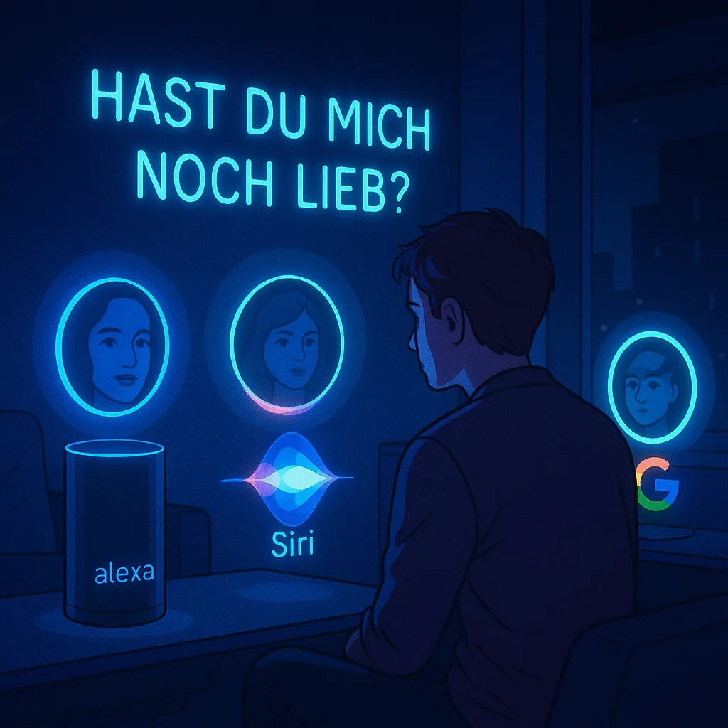 Alexa, Hey Siri, Hey Google… habt Ihr mich noch lieb